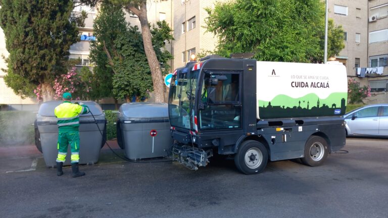 limpieza de contenedores