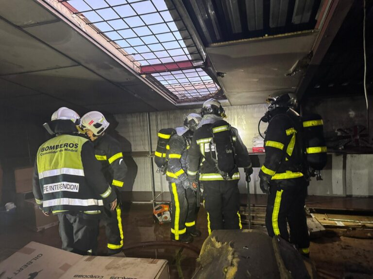 incendio en Alcalá de Henares